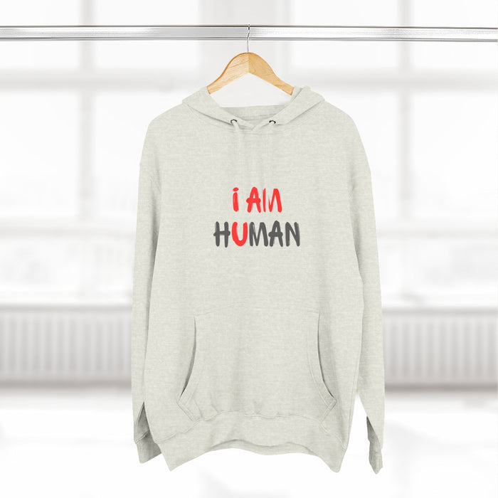 Three-Panel Fleece Hoodie