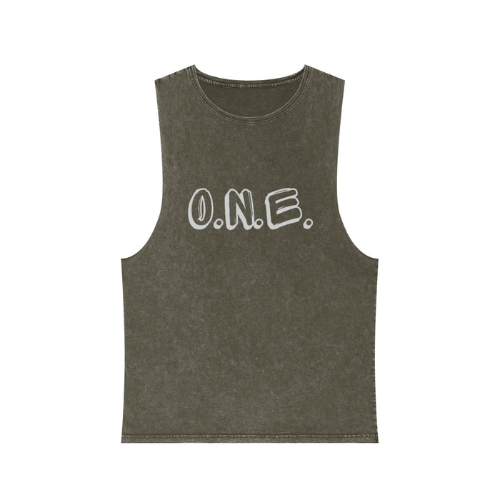 Unisex Stonewash Tank Top
