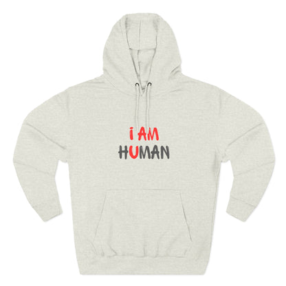 Three-Panel Fleece Hoodie