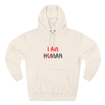 Three-Panel Fleece Hoodie