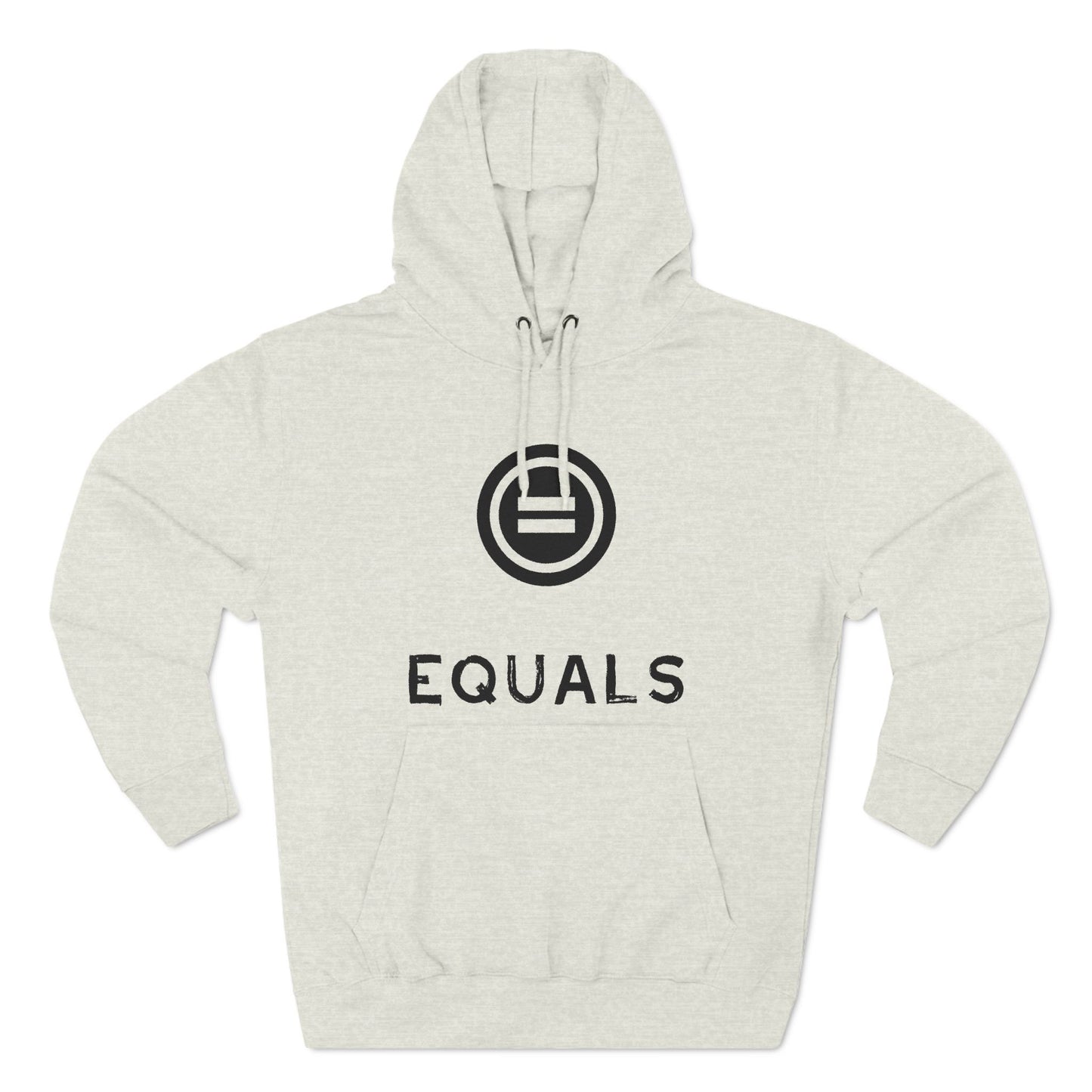 Three-Panel Fleece Hoodie