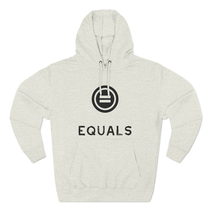 Three-Panel Fleece Hoodie