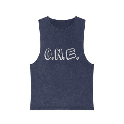 Unisex Stonewash Tank Top