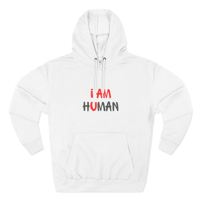 Three-Panel Fleece Hoodie