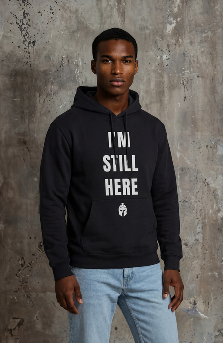 Three-Panel Fleece Hoodie