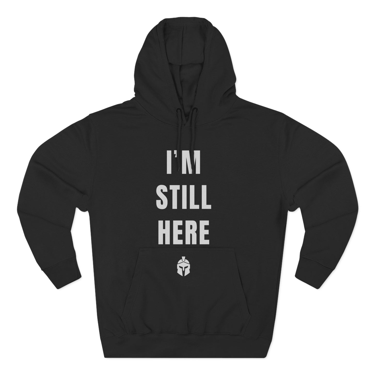 Three-Panel Fleece Hoodie