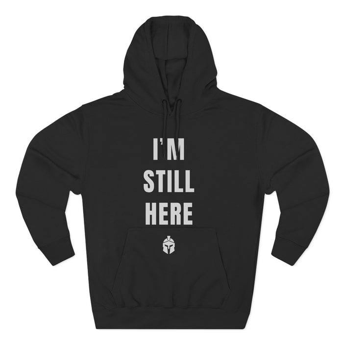 Three-Panel Fleece Hoodie