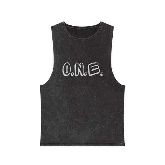 Unisex Stonewash Tank Top