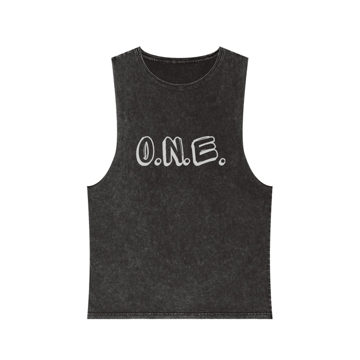 Unisex Stonewash Tank Top