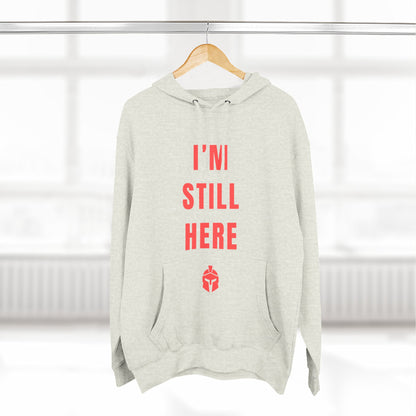 Three-Panel Fleece Hoodie