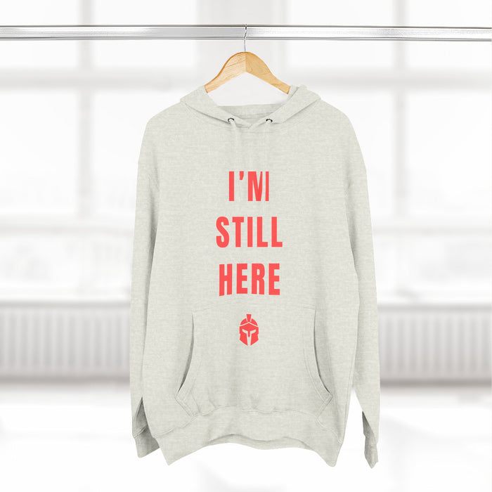 Three-Panel Fleece Hoodie