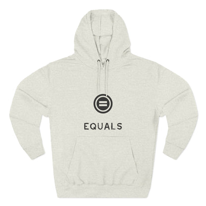 Three-Panel Fleece Hoodie