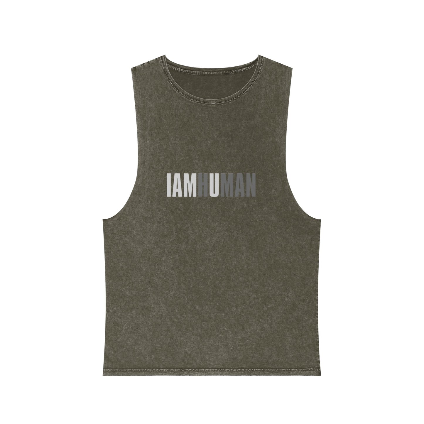 Unisex Stonewash Tank Top