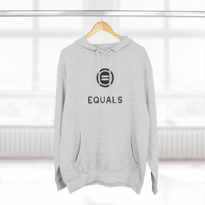 Three-Panel Fleece Hoodie
