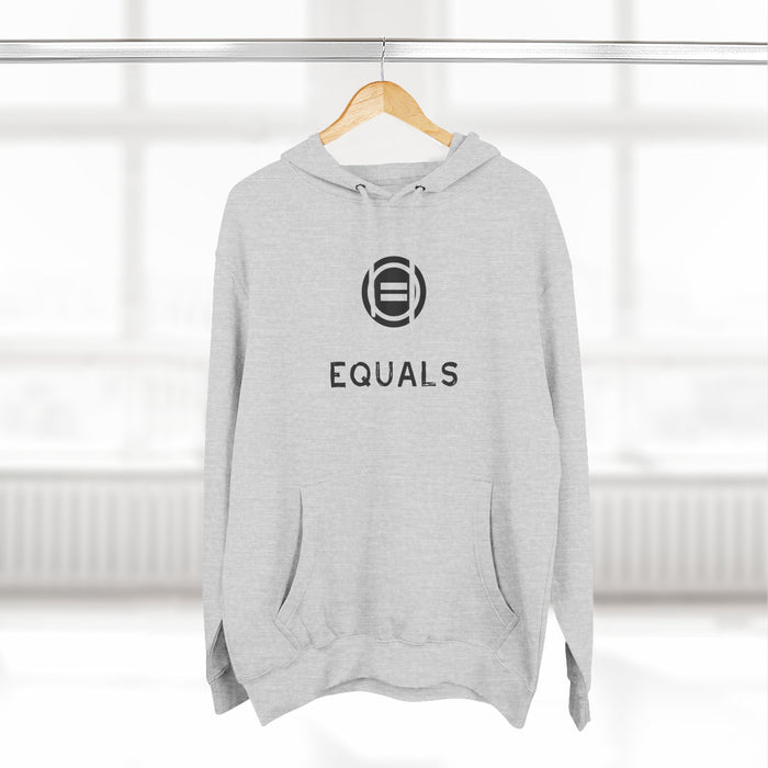 Three-Panel Fleece Hoodie