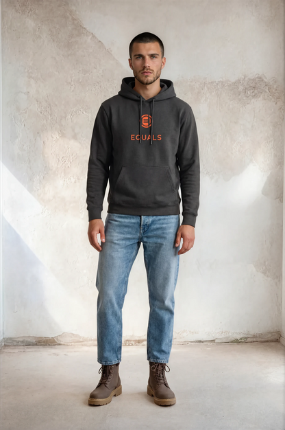 Three-Panel Fleece Hoodie