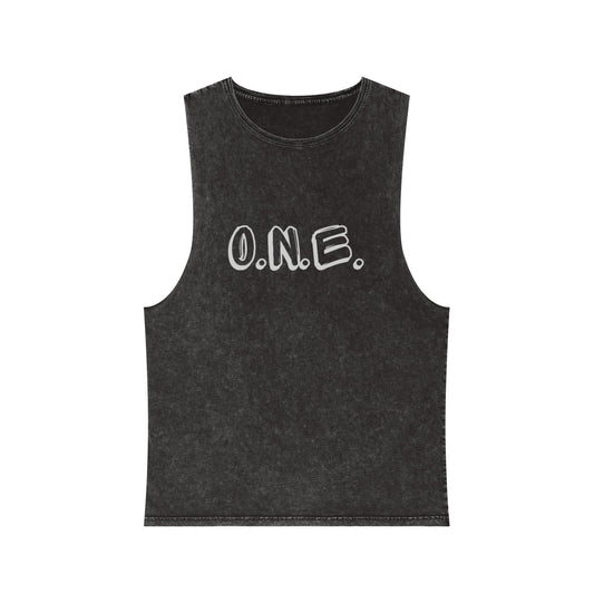 Unisex Stonewash Tank Top