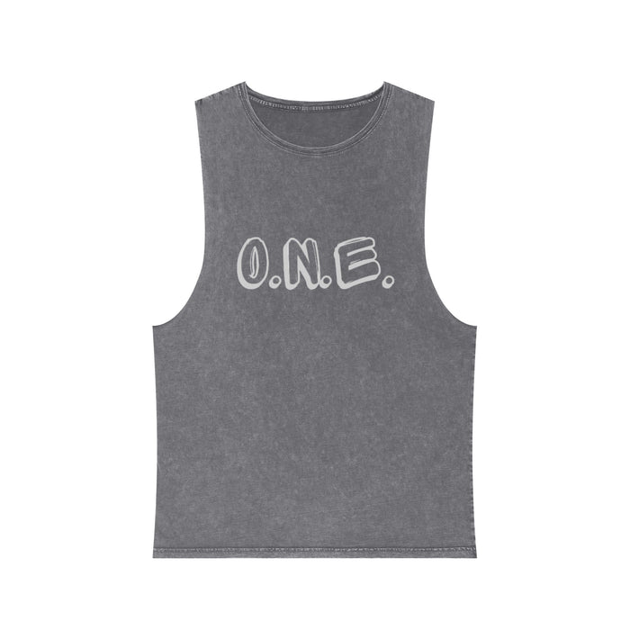 Unisex Stonewash Tank Top