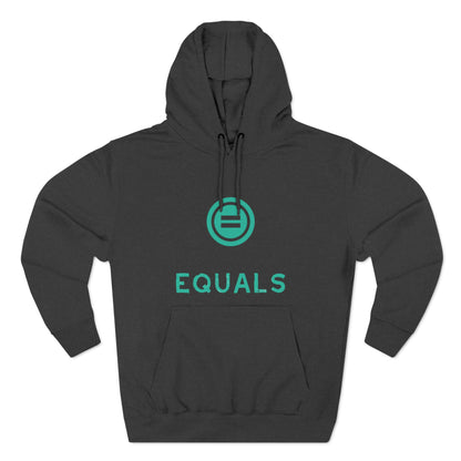 Three-Panel Fleece Hoodie