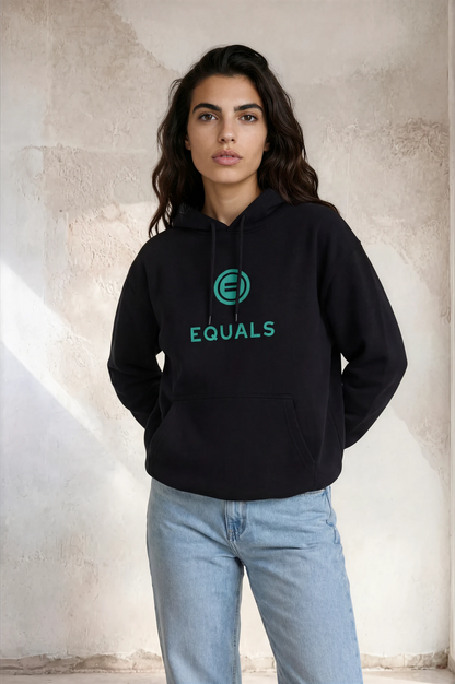 Three-Panel Fleece Hoodie