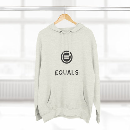 Three-Panel Fleece Hoodie