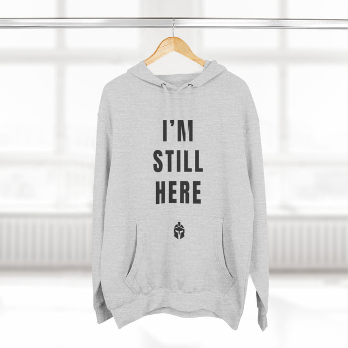 Three-Panel Fleece Hoodie