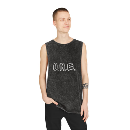 Unisex Stonewash Tank Top