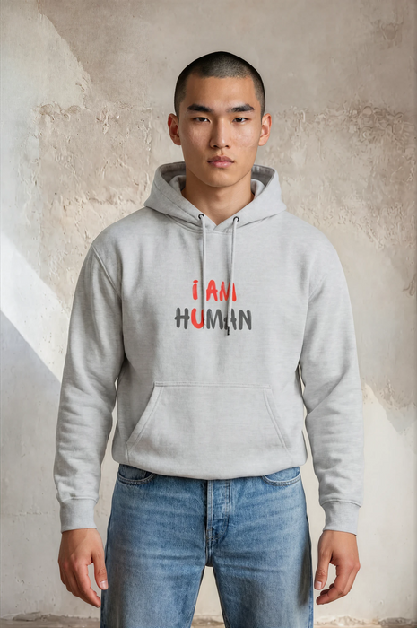 Three-Panel Fleece Hoodie