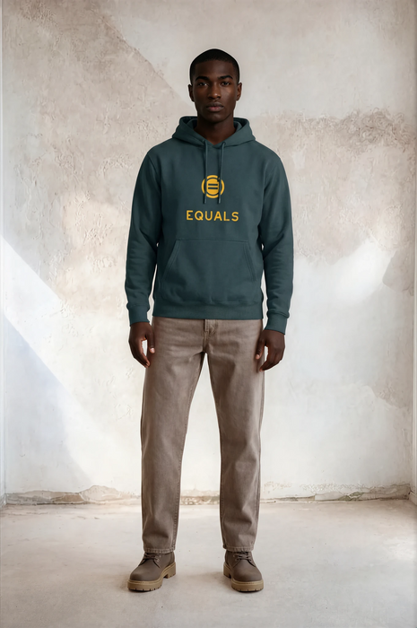 Three-Panel Fleece Hoodie