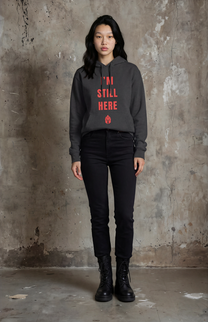 Three-Panel Fleece Hoodie