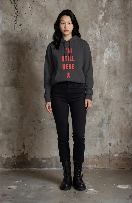 Three-Panel Fleece Hoodie