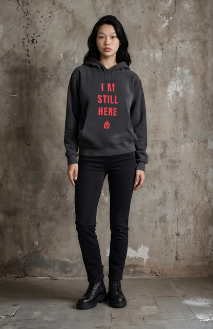 Three-Panel Fleece Hoodie