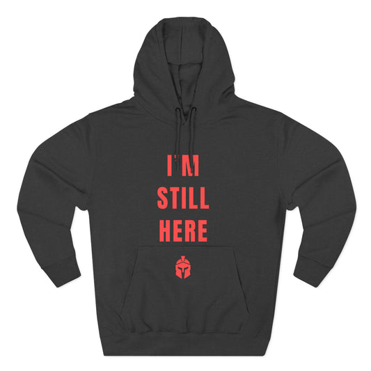Three-Panel Fleece Hoodie