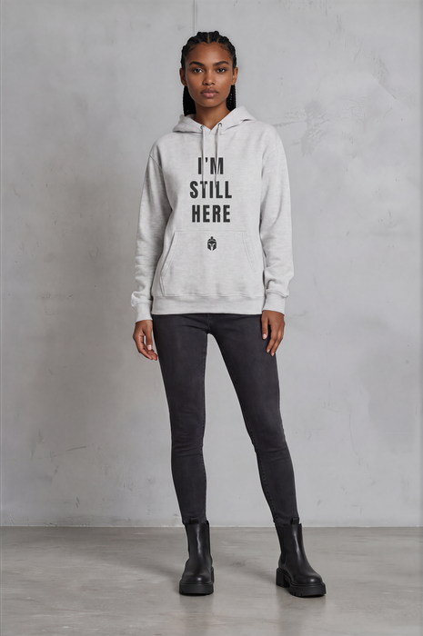 Three-Panel Fleece Hoodie