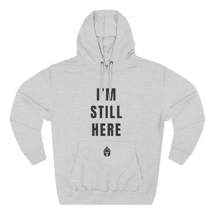 Three-Panel Fleece Hoodie