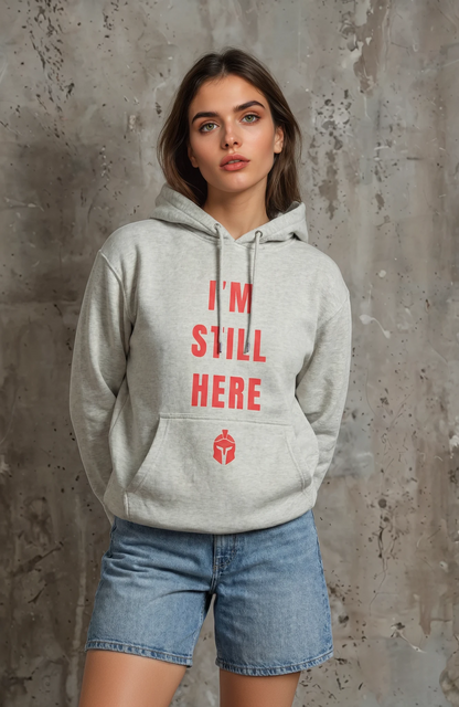 Three-Panel Fleece Hoodie