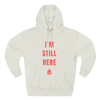 Three-Panel Fleece Hoodie