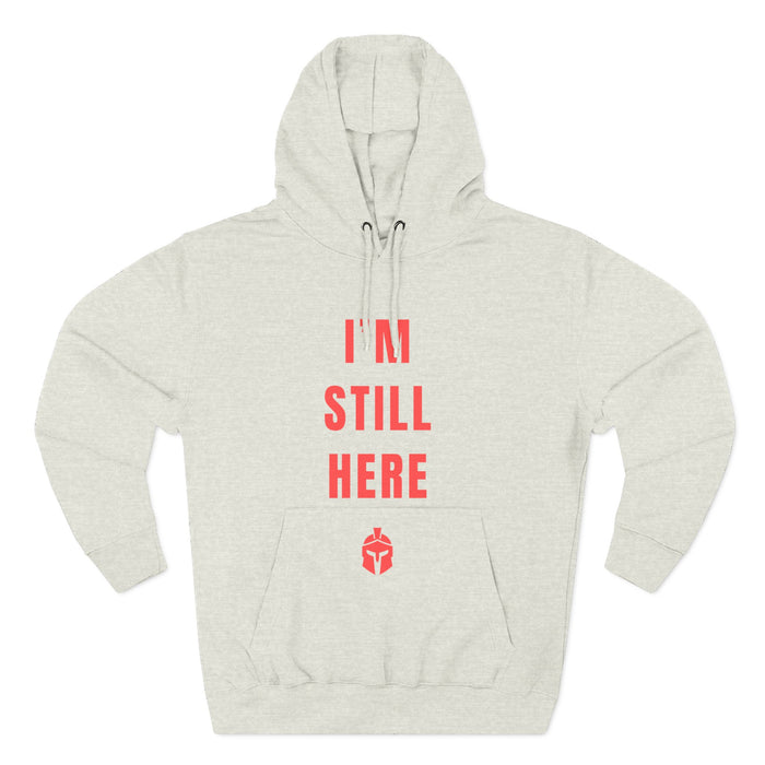 Three-Panel Fleece Hoodie